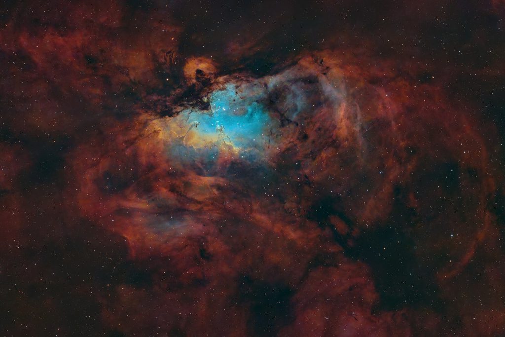 Hubble and Chandra Data Sonified Into Eagle Nebula Sound 1 M16 29 06 2025 Luc Viatour