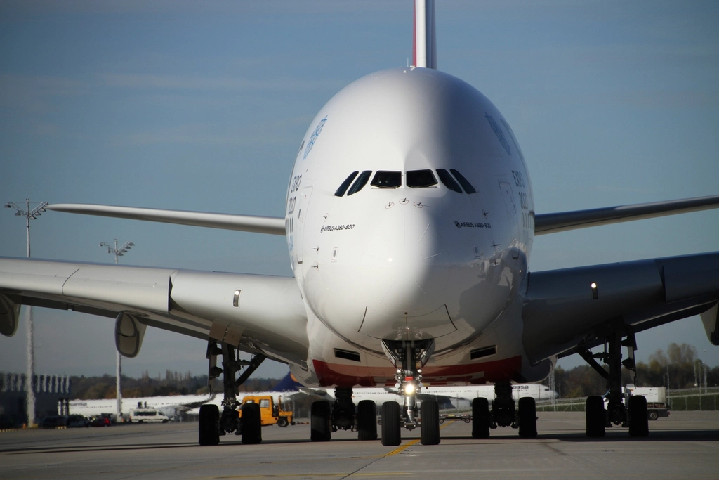 Emirates A380 Munich Airport
