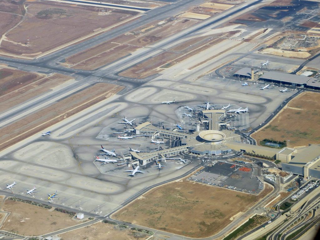 Ben gurion airport terminal september