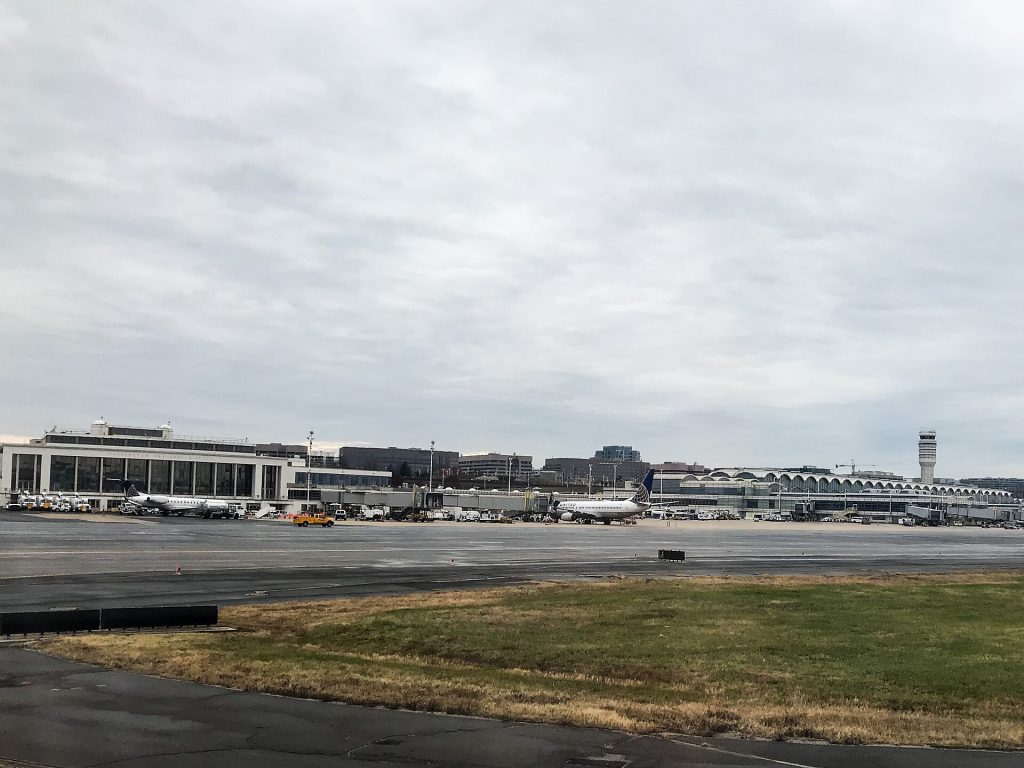 Reagan National Airport from Taxiway