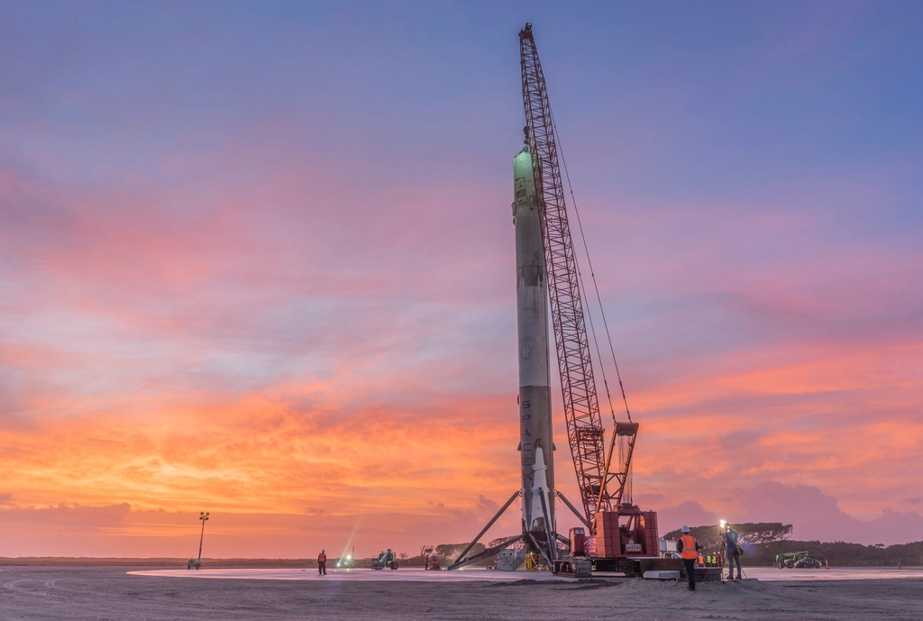 First stage Falcon 9 Full