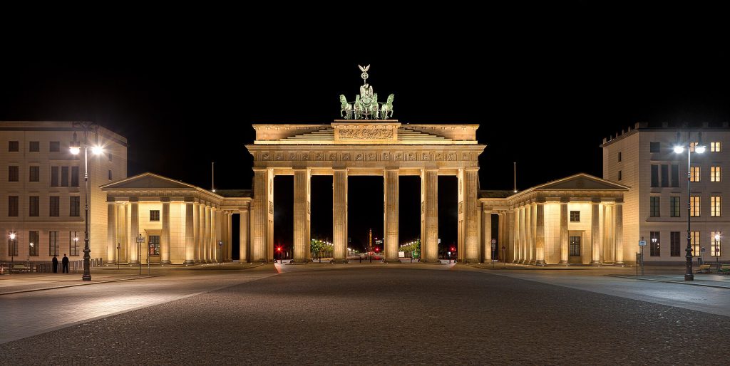 Germany Arrests Ukrainian Suspect in Russian Spy Ring German police officers securing a crime scene in Brandenburg during a spy arrest operation