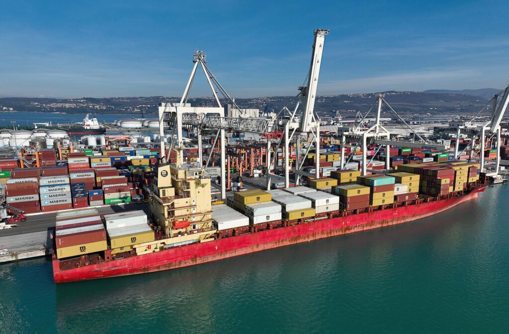 Global Dockworker Strike Targets Gaza Arms Routes 1 MSC HARMONY III (container ship, 2006) in Port Koper (SIKOP,