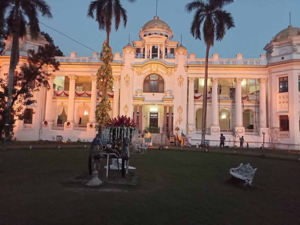 Evening view of Mahishadal Rajbari Phoolbagh Palace