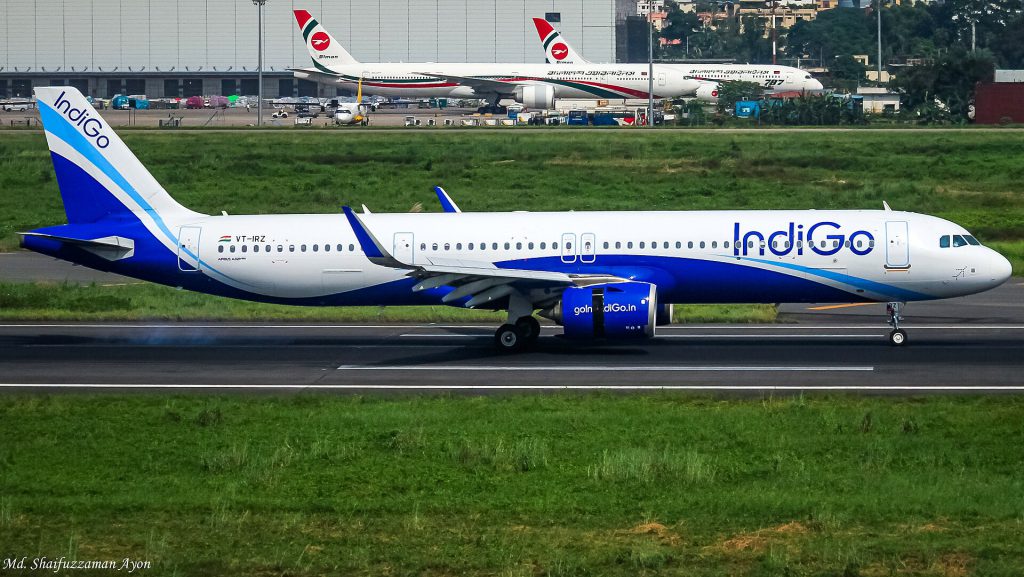 VT IRZ IndiGo Airbus A321 252NX MSN 11998 VGHS
