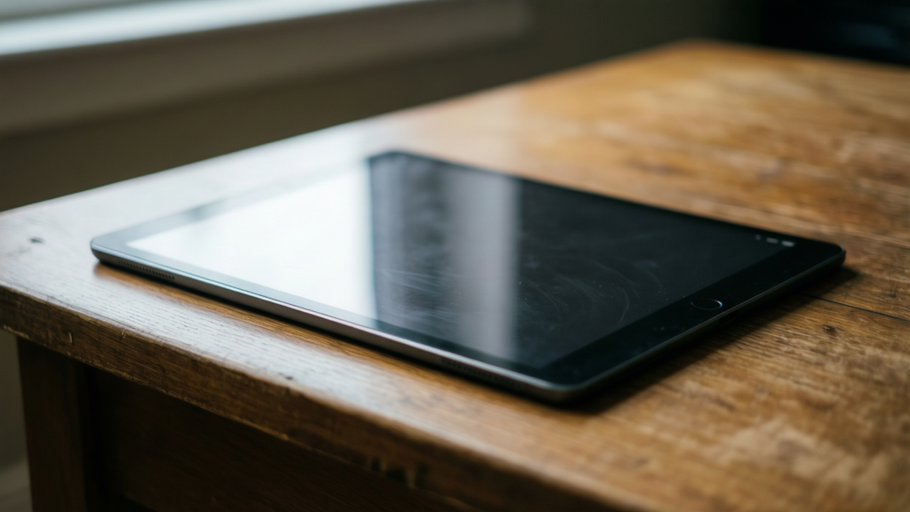 iPad mini 8 Rumored to Get OLED Display and A20 Pro Chip Conceptual rendering of an iPad mini 8 with an OLED display