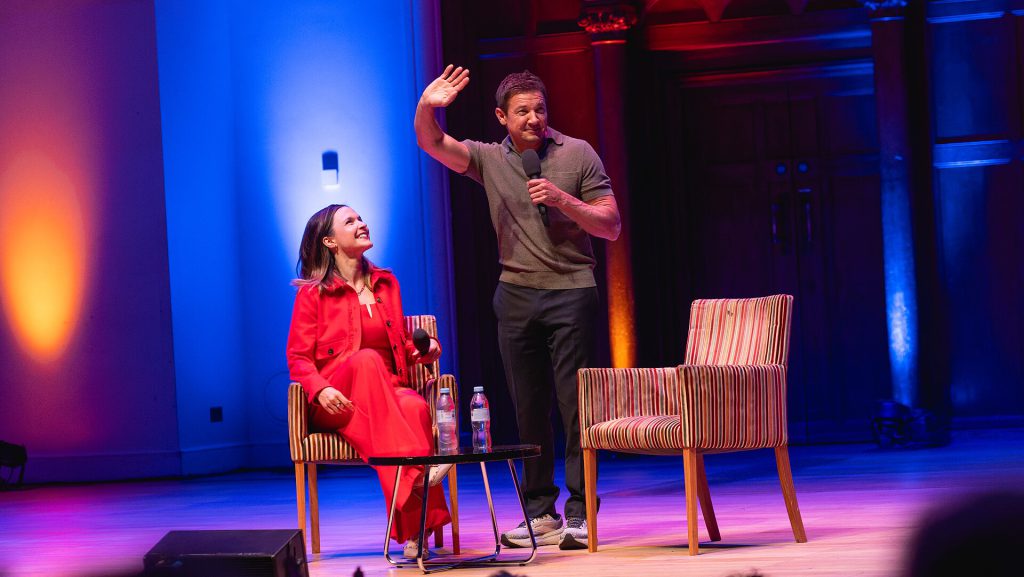 Jeremy Renner at the Cadogan Hall on 12th June