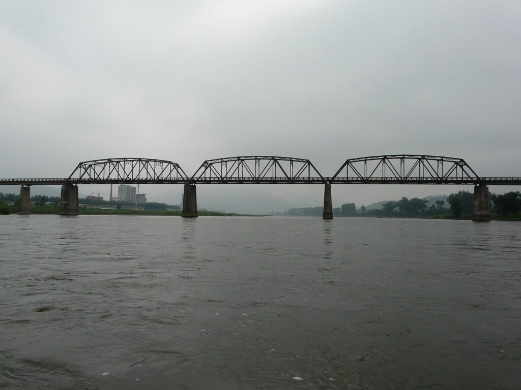Kim Jong Un crosses new bridge linking North Korea and China