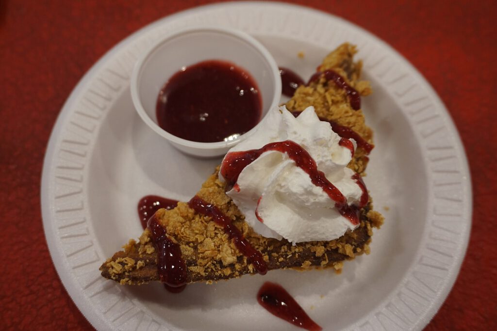 How to Use Leftover Custard in a Zero-Waste Apple and Blackberry Fool 3 State Fair of Texas September 2019 11 (Deep Fried Nutella Custard Stuffed French Toast)