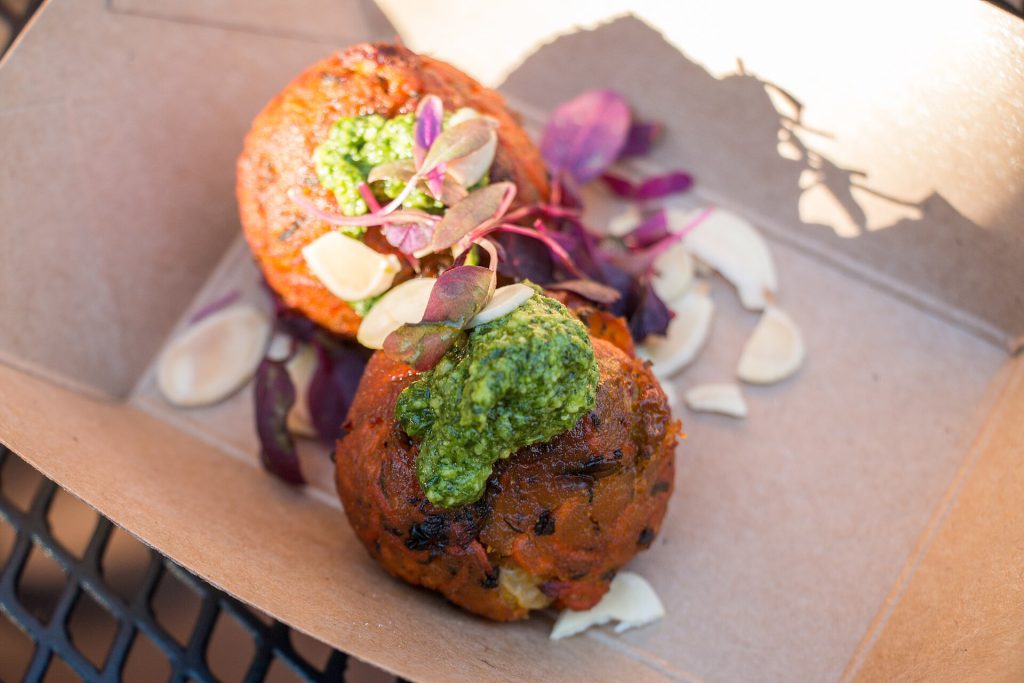 Carrot & Chickpea Fritters