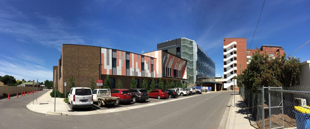 Wagga Wagga Rural Referral Hospital panorama