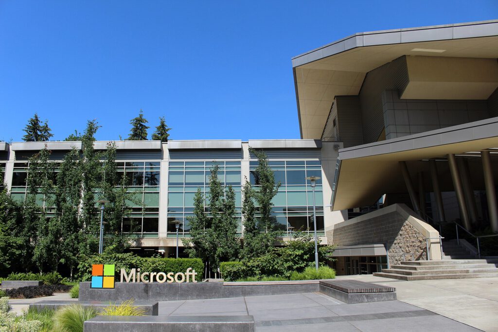 Microsoft Azure cloud server infrastructure