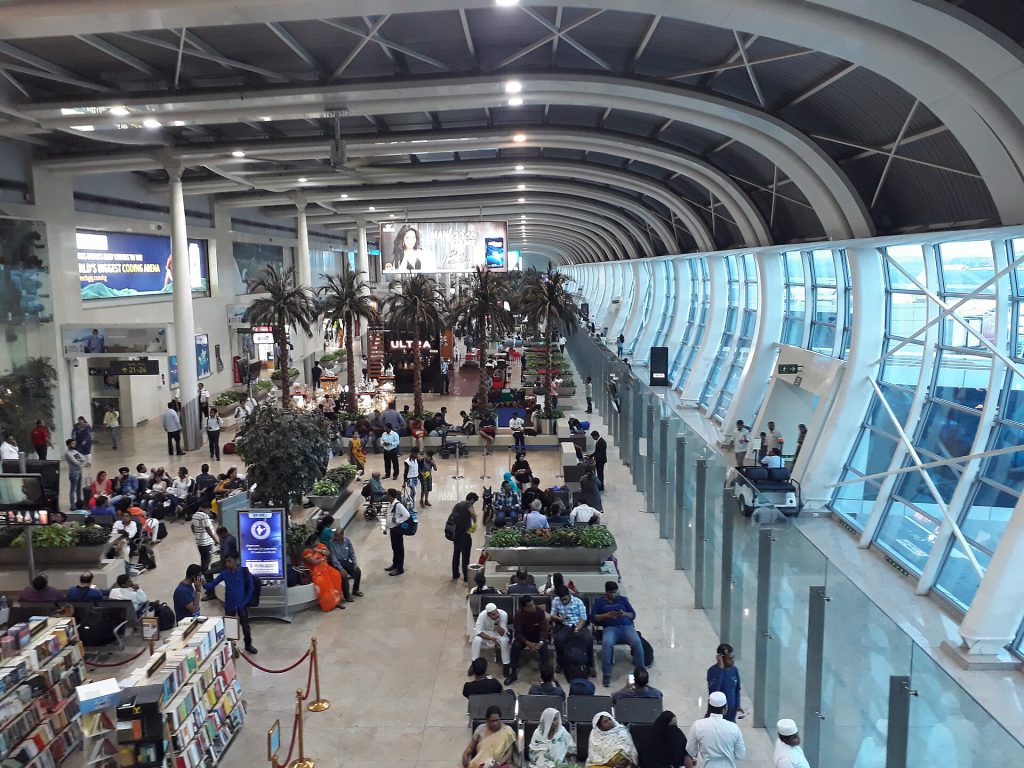 Interior of Chhatrapati Shivaji Maharaj International Airport in Mumbai 07