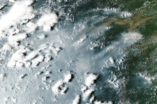 NASA's CASALS Lidar Maps Earth in Continuous 3D Swaths 1 Conceptual illustration of the CASALS lidar instrument scanning Earth's surface from orbit