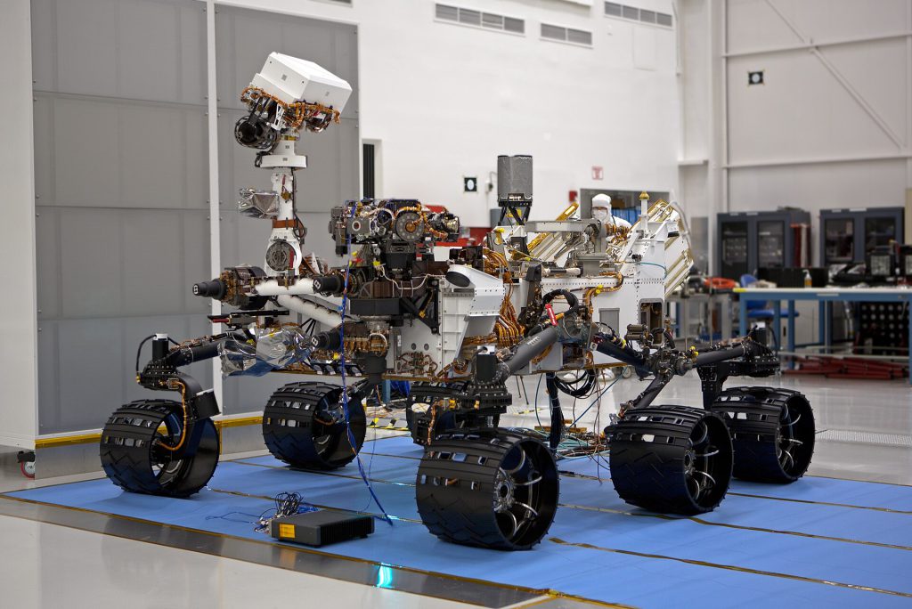 Mars 'Curiosity' Rover, Spacecraft Assembly Facility, Pasadena, California