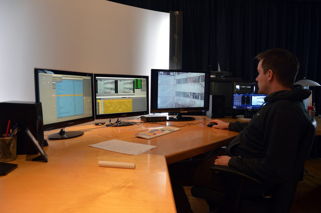 Netflix AI titles production concept with digital film reels