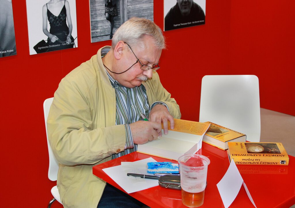 Andrzej Sapkowski Confirms New Witcher Book Starring Geralt 1 Andrzej Sapkowski Book World Fair 2010 Prague