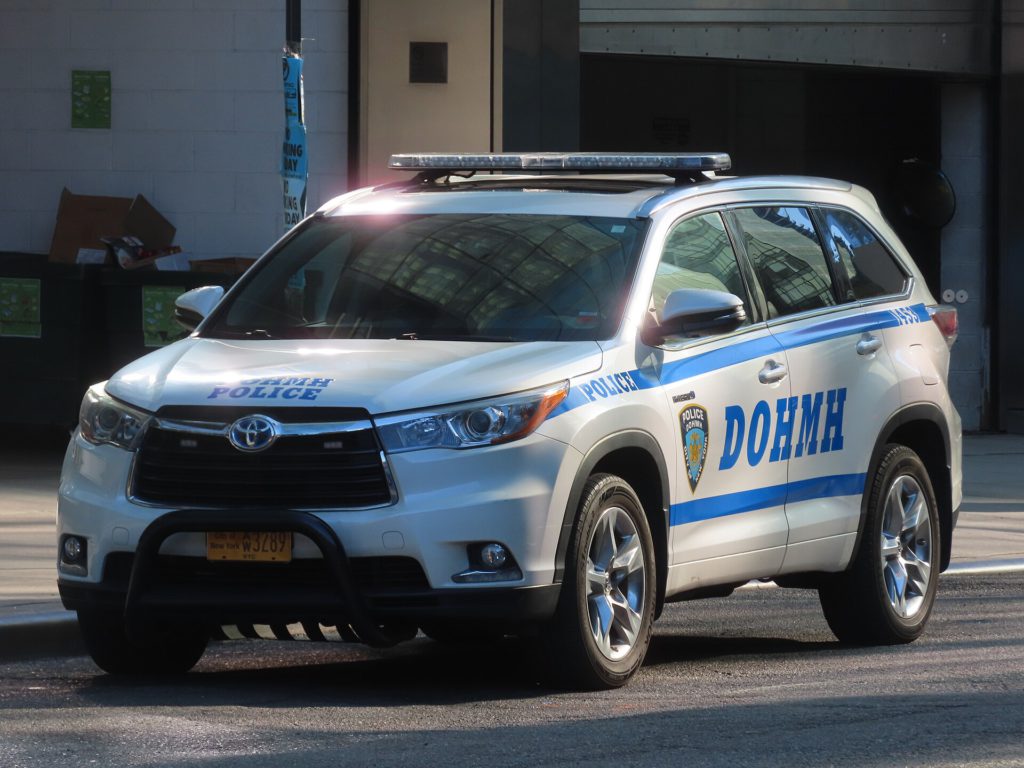 New York City Department of Health and Mental Hygiene Police Toyota Highlander