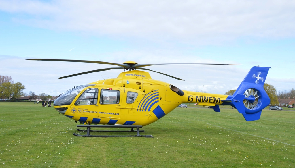 NHS Urgent Care Funding: £140m Boost Amid Winter Crisis 1 North West air ambulance helicopter