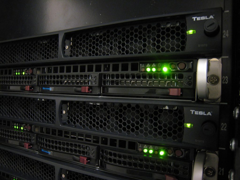 Tesla NVIDIA GPU cluster