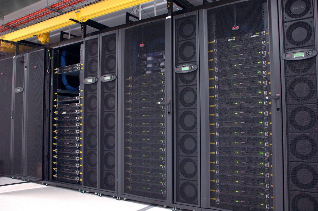 CSIRO ScienceImage 11313 The CSIRO GPU cluster at the data centre
