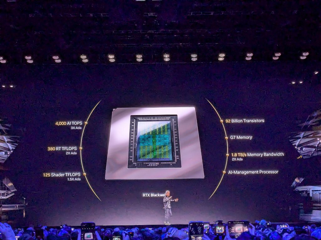 Jensen Huang   RTX Blackwell   Nvidia Keynote   CES 2025 Las Vegas (2)
