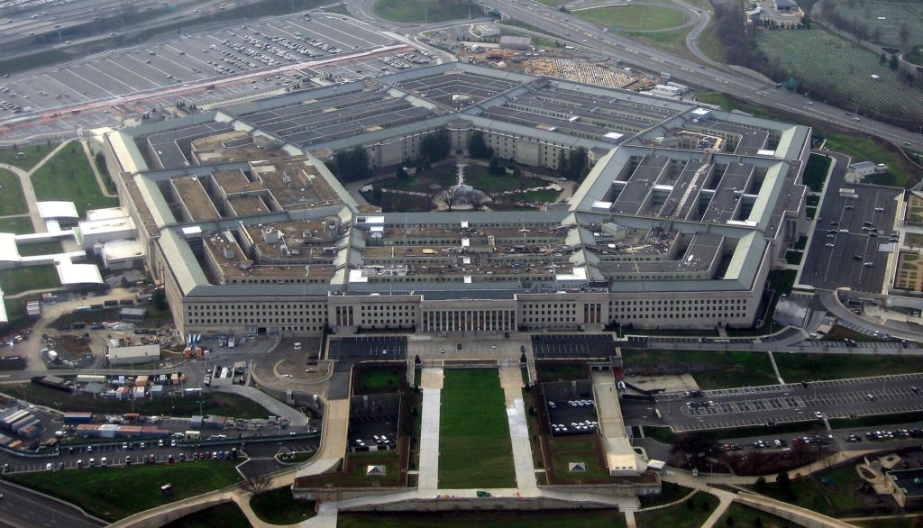 Pentagon Ends Anthropic AI Use After Security Blacklist Pentagon Anthropic AI server room with blue lighting