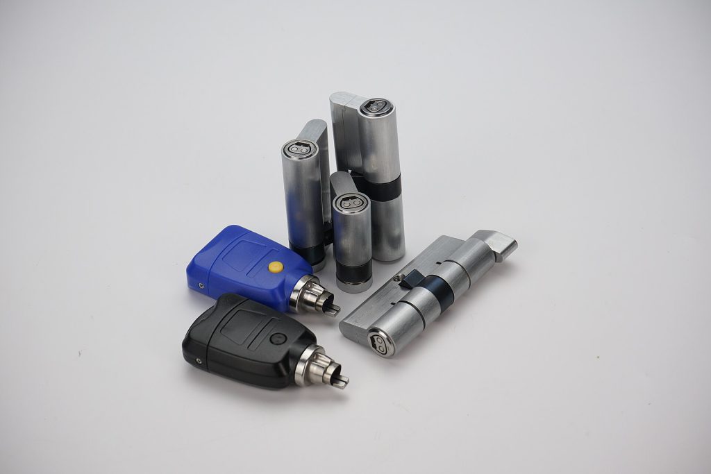 Industry smart lock cylinder