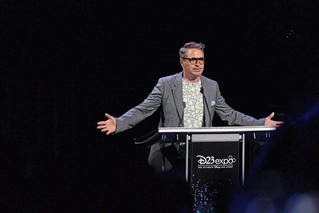 Robert Downey Jr. to Front Snap's Specs AR Glasses Campaign 1 Robert Downey Jr. 2019 Disney Legends Awards Ceremony D23 EXPO 2019