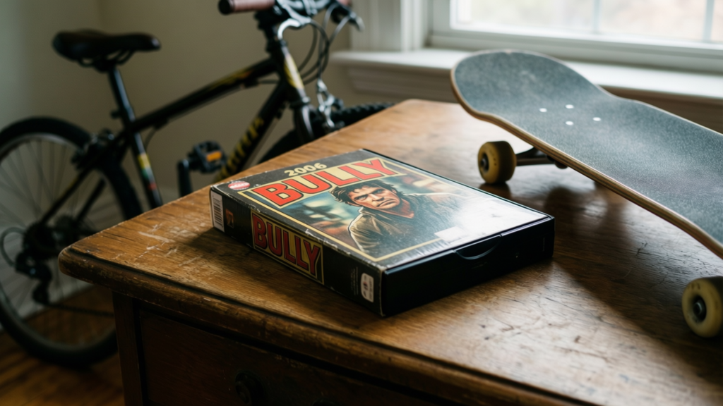 20 Years Later, Rockstar’s Bully Still Has No Sequel Bully game cover art featuring Jimmy Hopkins at Bullworth Academy