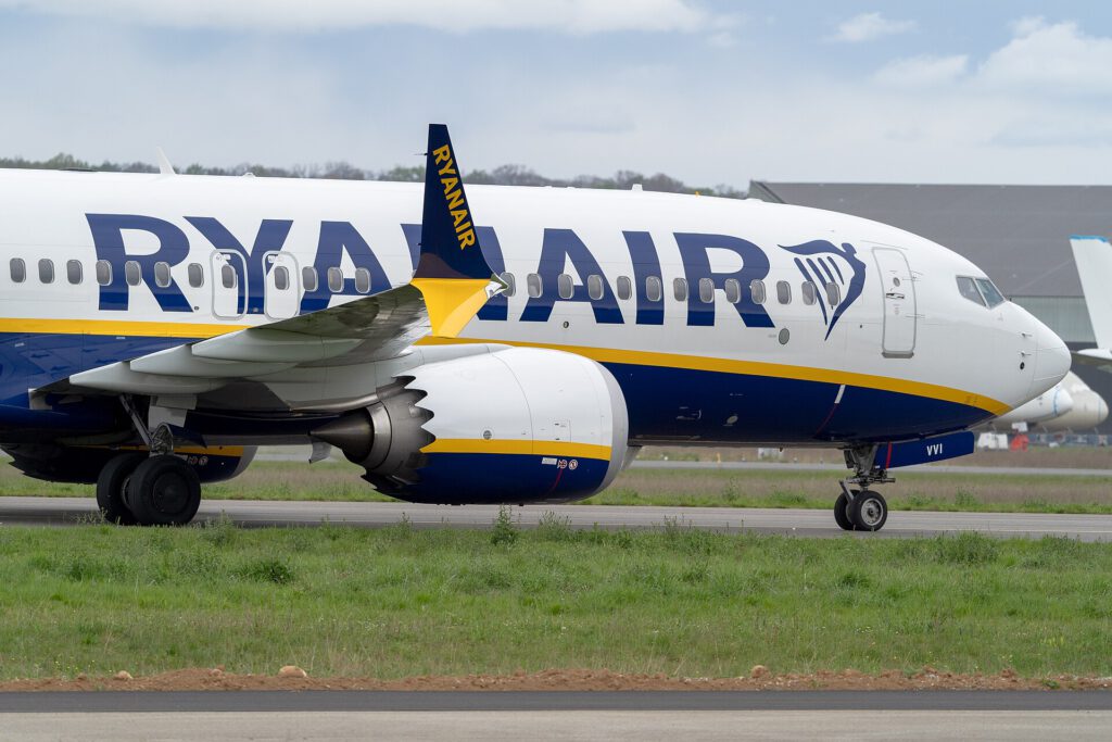 Ryanair Flight Diverted Twice, Lands Back in Spain After 8-Hour Ordeal 1 Boeing 737 MAX 8 200 9H VVI from Ryanair close view