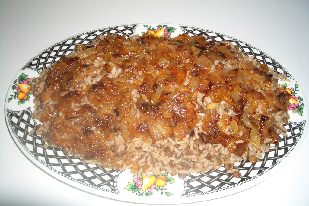 Sami Tamimi’s Lamb Meatball Stew and Iraqi Red Rice Recipe 1 Mujaddara