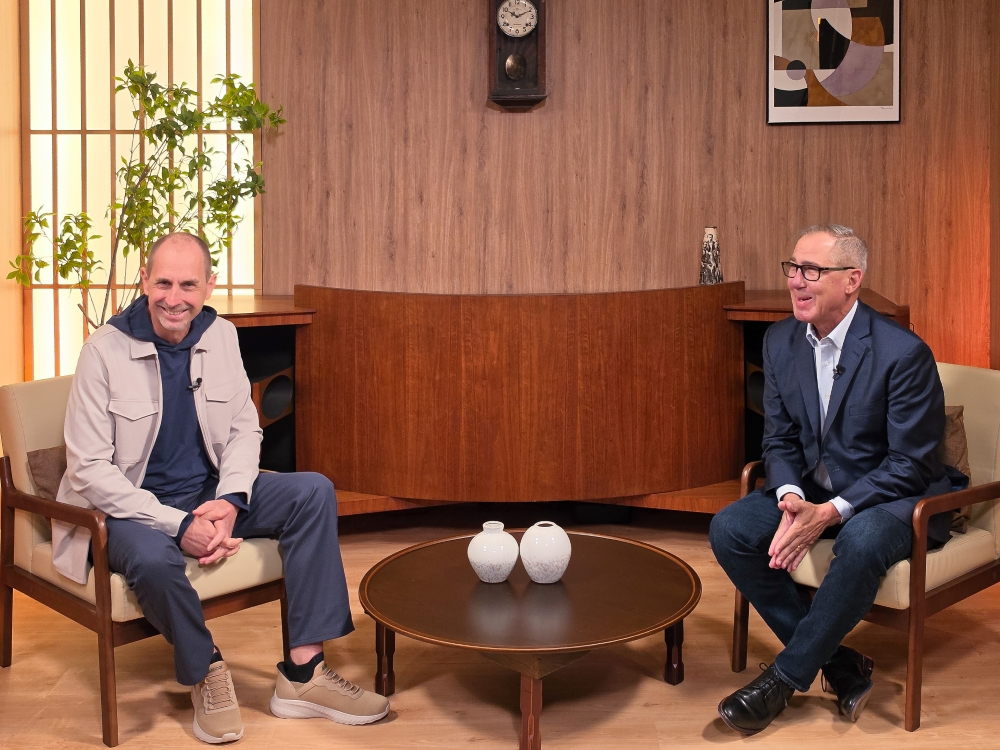 (From left) Armin Prommersberger and Dave Rogers
