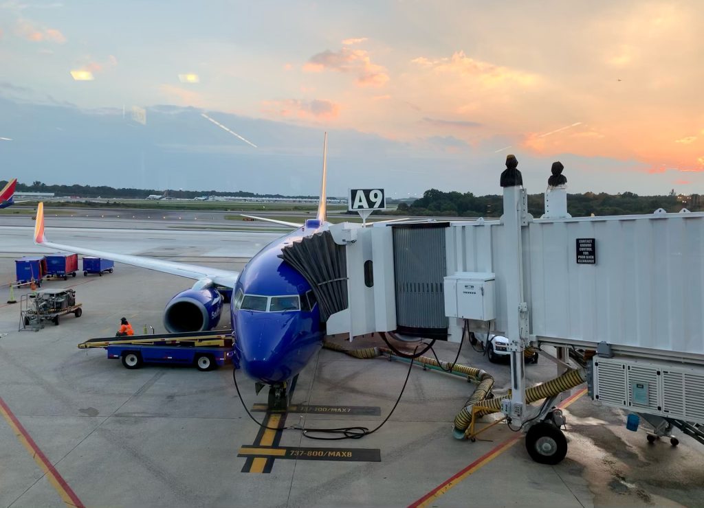 Southwest Cuts 2026 Profit Forecast Amid Fuel Costs 1 Southwest Airlines plane at BWI