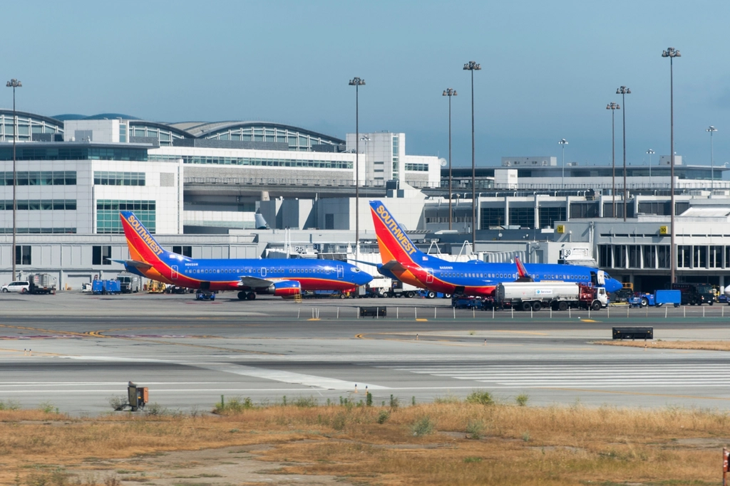 Southwest Airlines Launches ChatGPT Flight Search Plugin 2 Two Southwest Airlines planes front