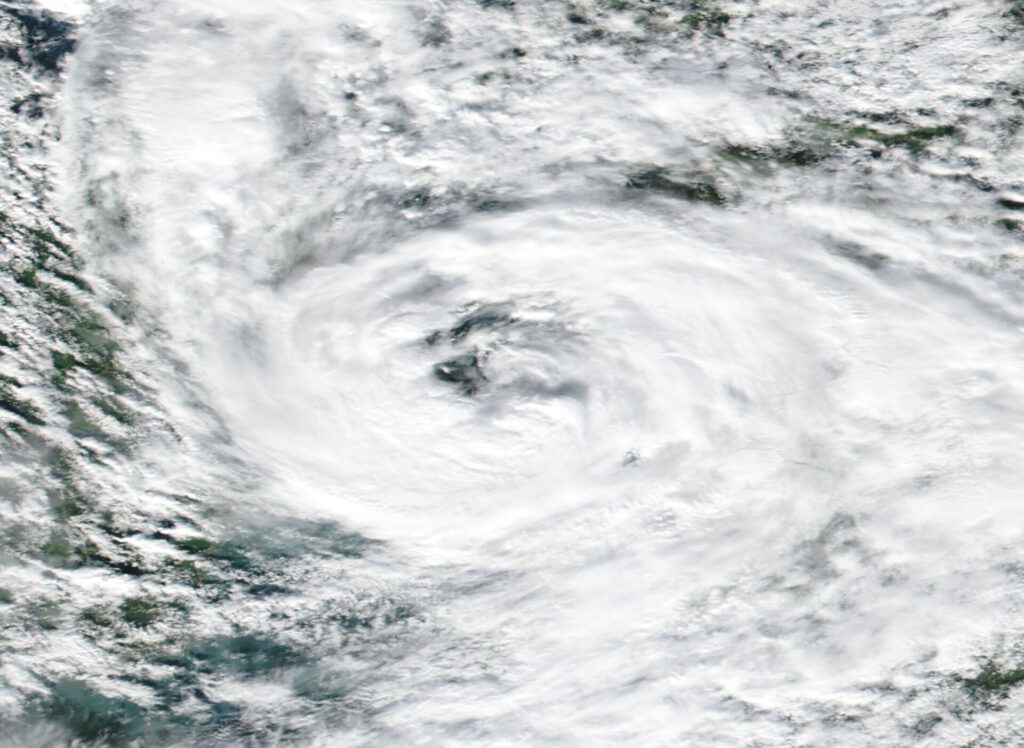 Storm Boelo heavy rain and wind affecting UK coastline