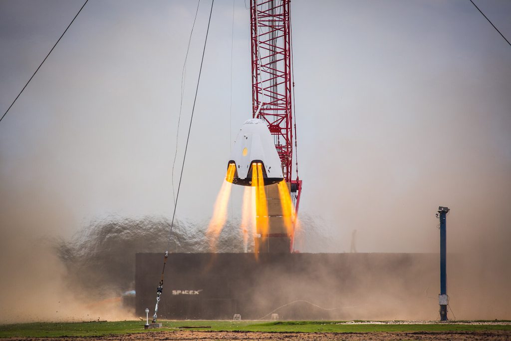 Dragon 2 hover test
