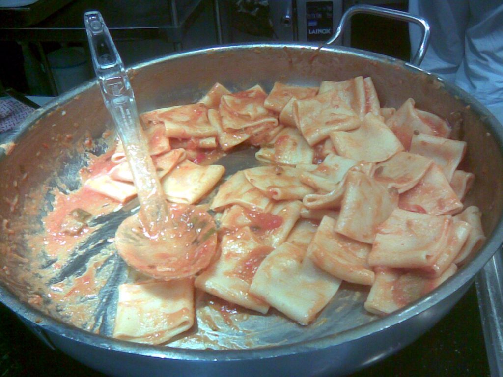 Gurdeep Loyal’s Turkish Lamb and Hot Pepper Paccheri Recipe Turkish lamb paccheri pasta with hot pepper paste and yoghurt