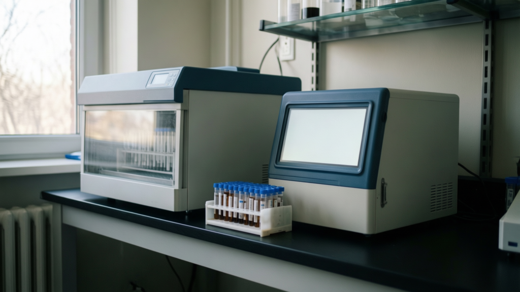 UK Teenager Receives First Testicular Tissue Transplant Medical laboratory equipment used for testicular tissue transplant research