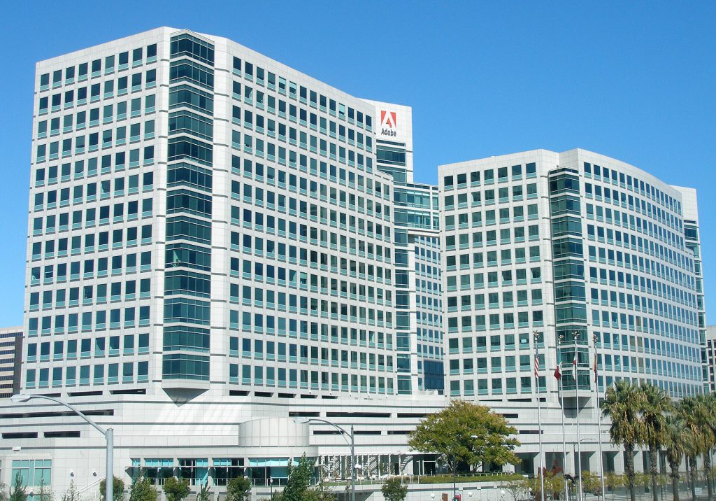 US Suspends Microsoft, Adobe From Visa Program Over Fraud Claims 2 Adobe World Headquarters