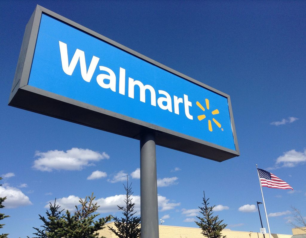 Walmart AI shopping agent interface on a smartphone screen