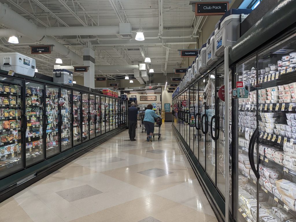 Grocery Aisle, Harris Teeter, Fernandina Beach, Florida