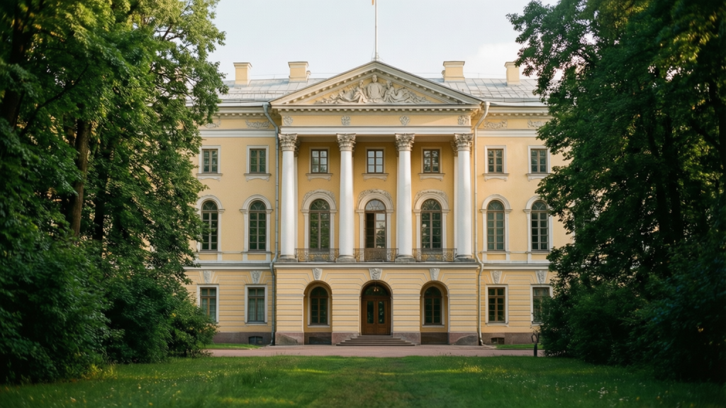 Constantine Palace in Saint Petersburg where Witkoff and Kushner met Putin