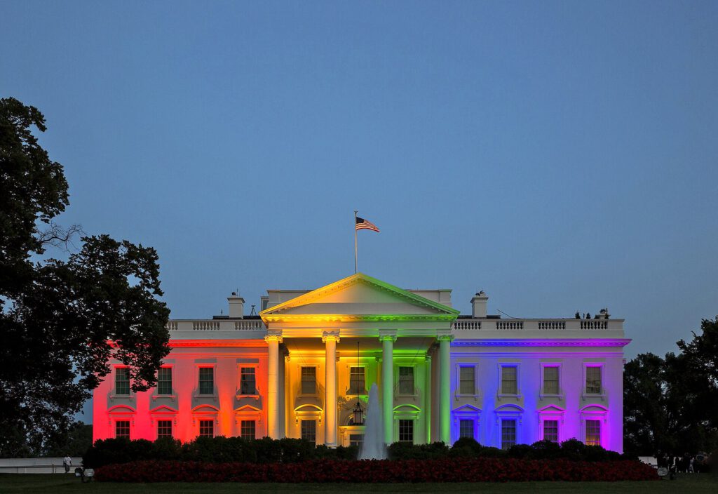 Zelenskyy Says Peace Talks With Russia and US to Restart 2 White House rainbow for SCOTUS ruling on same sex marriage